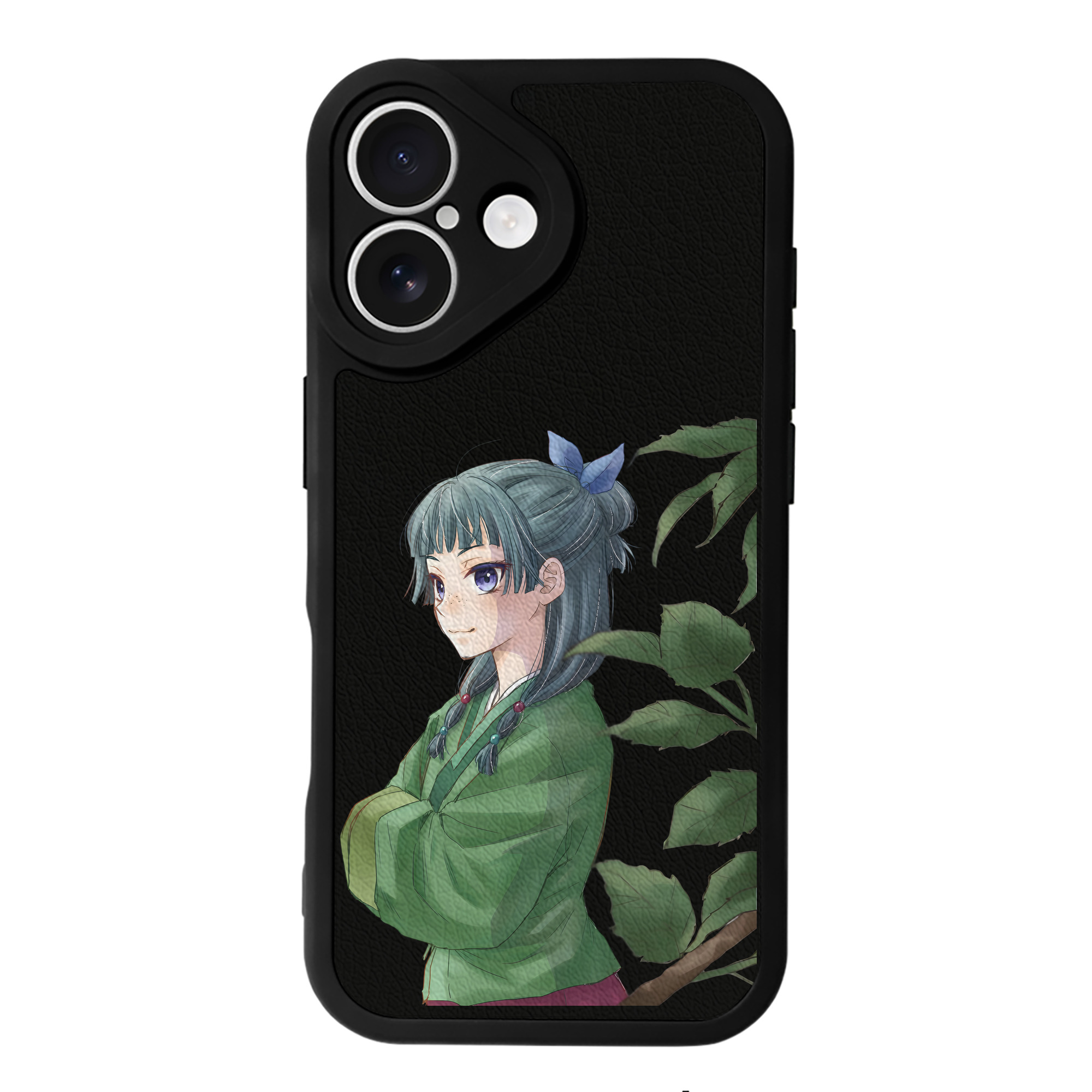 （画像用） 薬屋のひとりごと The Apothecary Diaries 【iPhone 16シリーズ対応】シリコンスマホケース（レザー調） 材質：シリコン